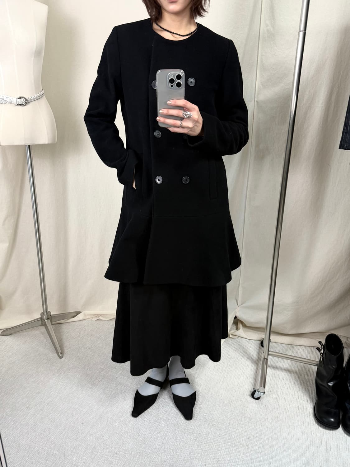 Stefanel 카라리스 더블 하프 코트 (Italy) 상품이미지3