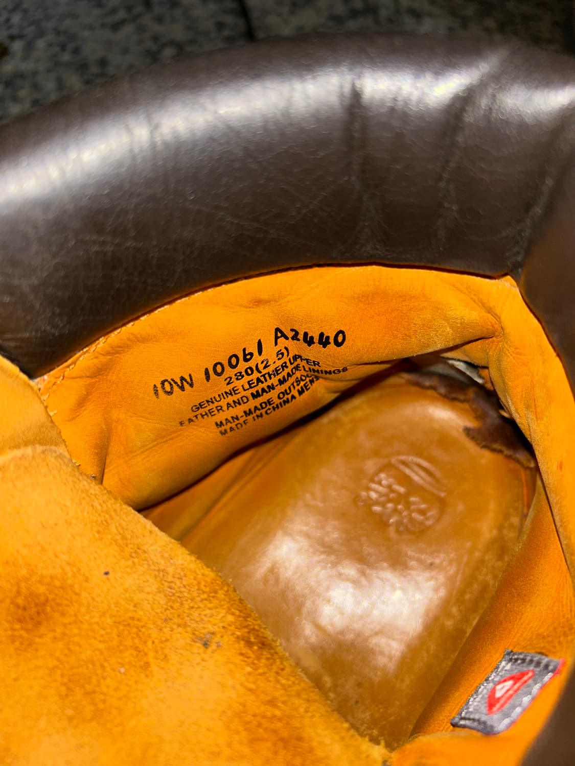 팀버랜드 6인치 부츠 280 상품이미지2