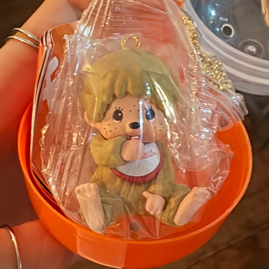 몬치치 마스코트 피규어 가챠 키링 50주년 베이지 상품이미지3