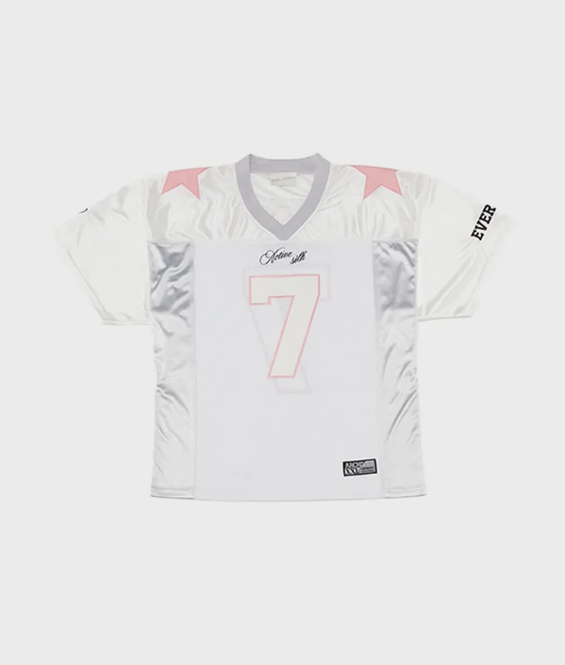 2000아카이브스 2000 풋볼 티셔츠 화이트-핑크 상품이미지2