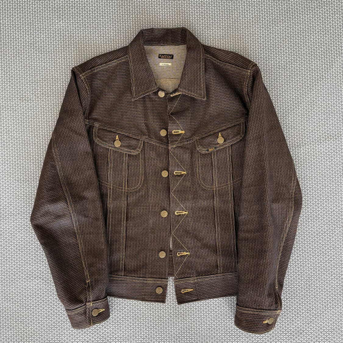 [42] 캐피탈 센츄리 데님 웨스터너 자켓 브라운 상품이미지1