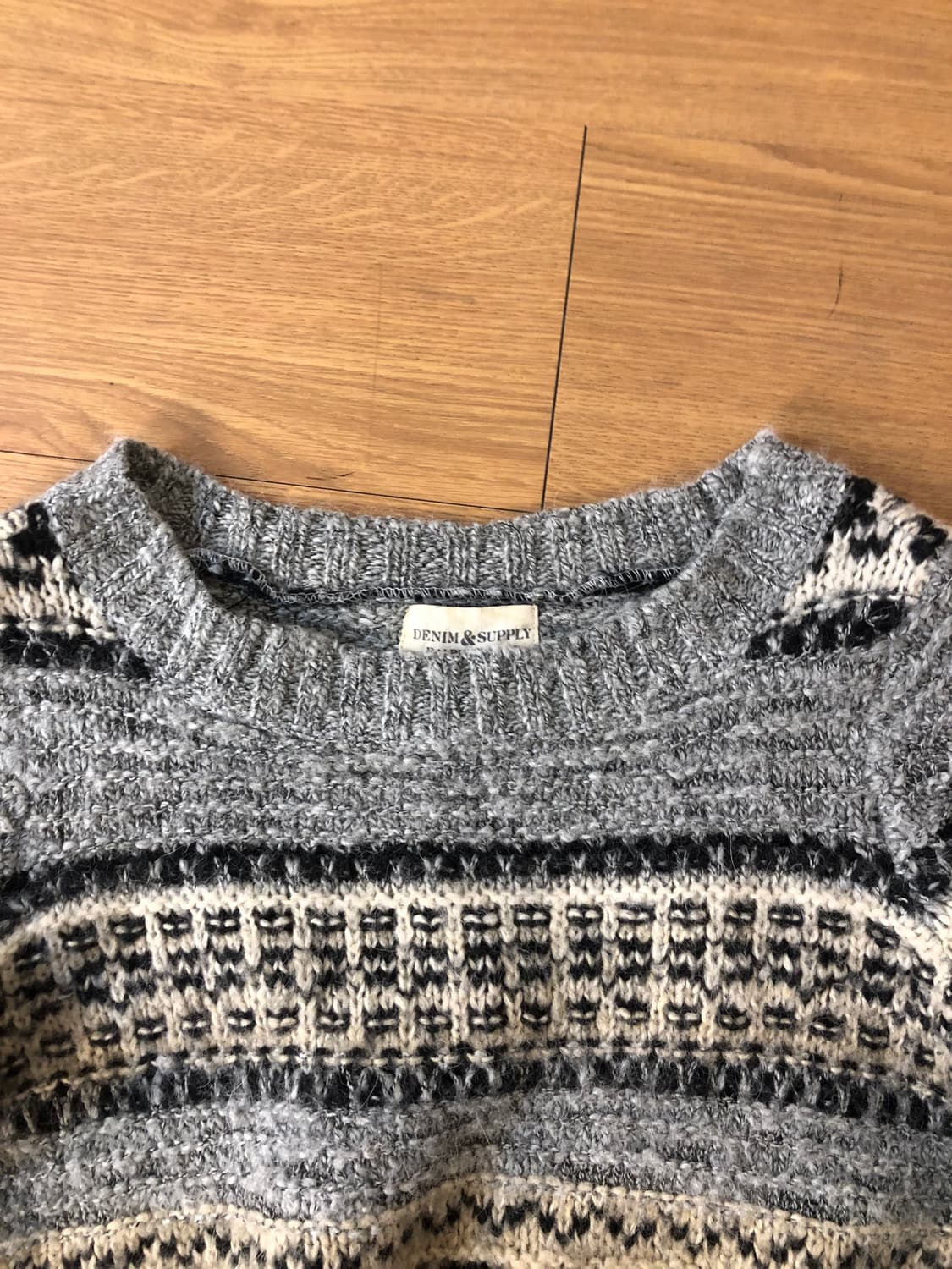 데님앤서플라이 노르딕 스웨터 상품이미지7
