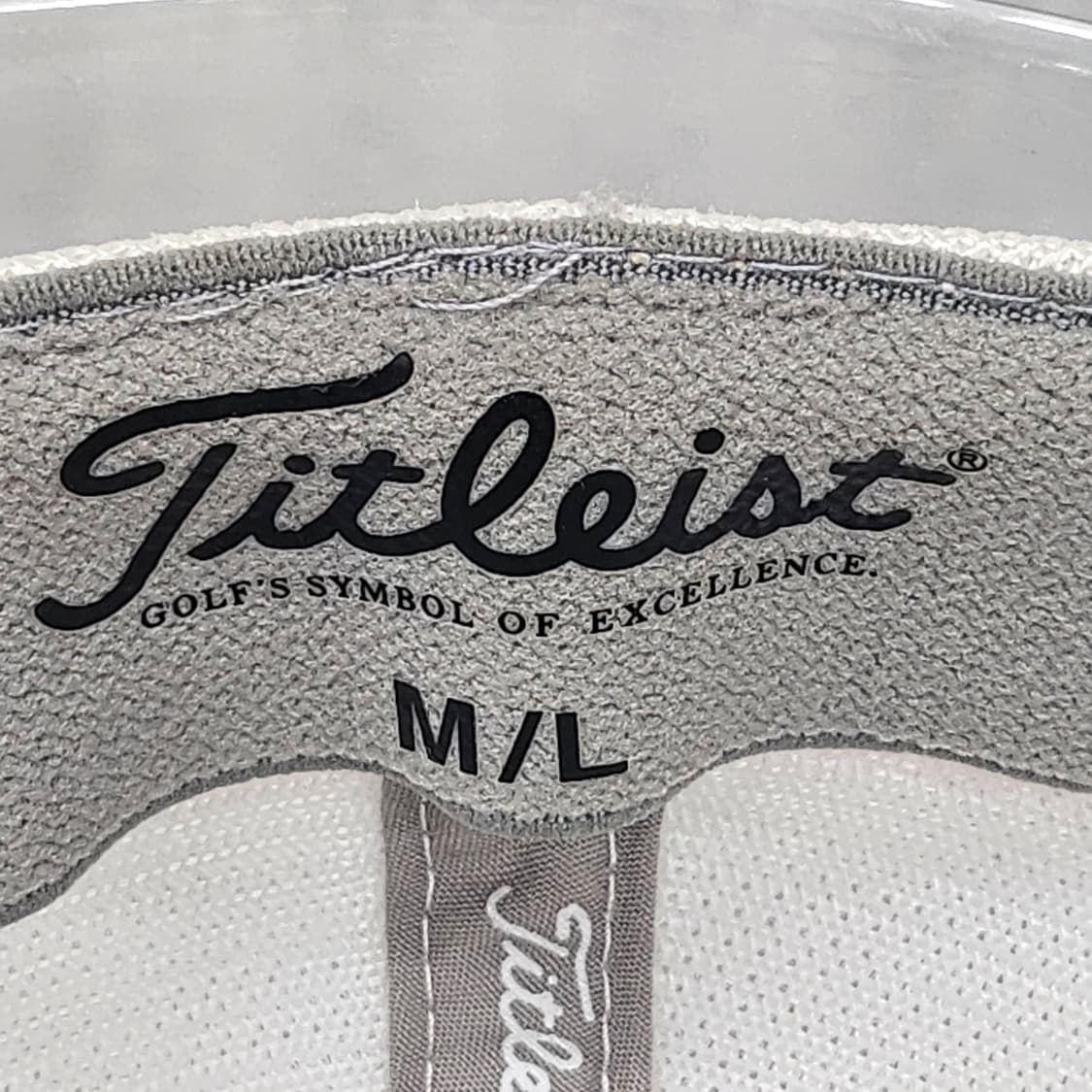 상태좋은 타이틀리스트 정품 골프모자 화이트 M/L 사이즈 58CM 상품이미지6