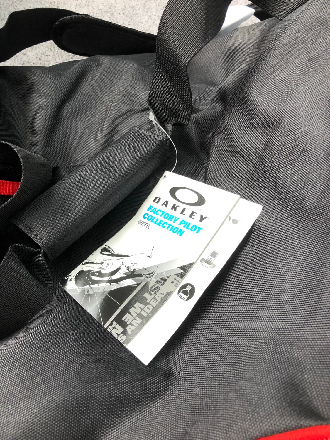 오클리 로고 더플백 새상품 상품이미지5
