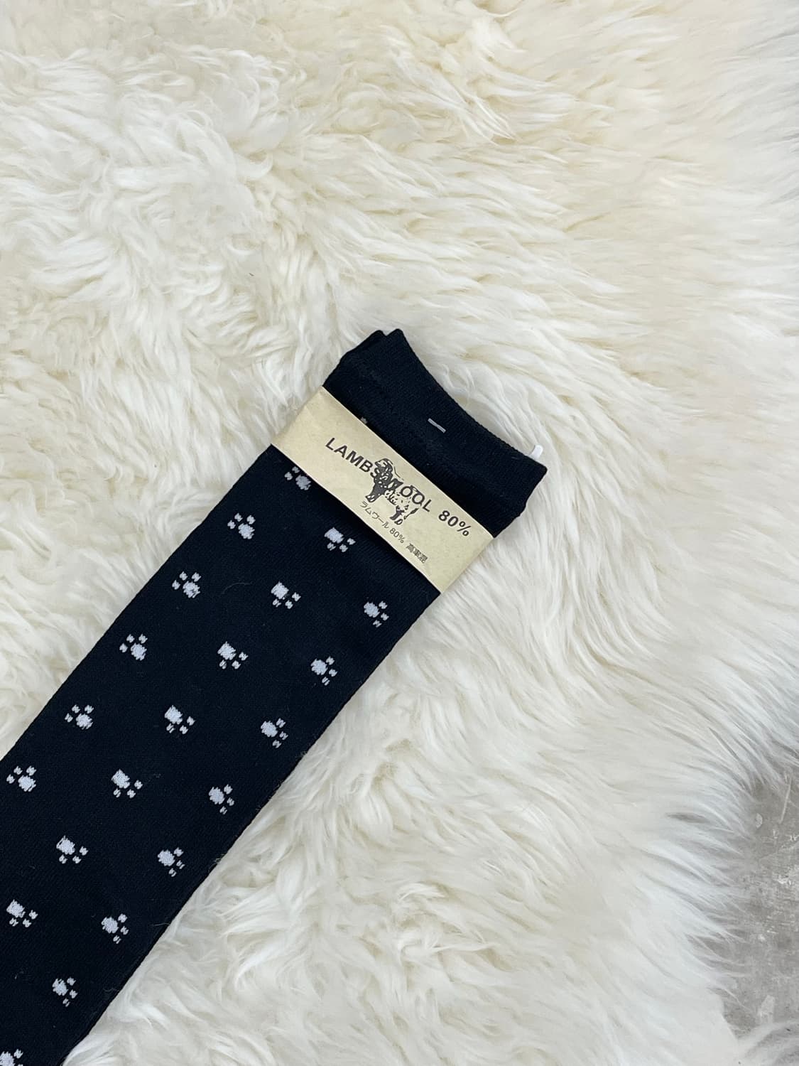 JPN 울 패턴 레그워머 상품이미지2