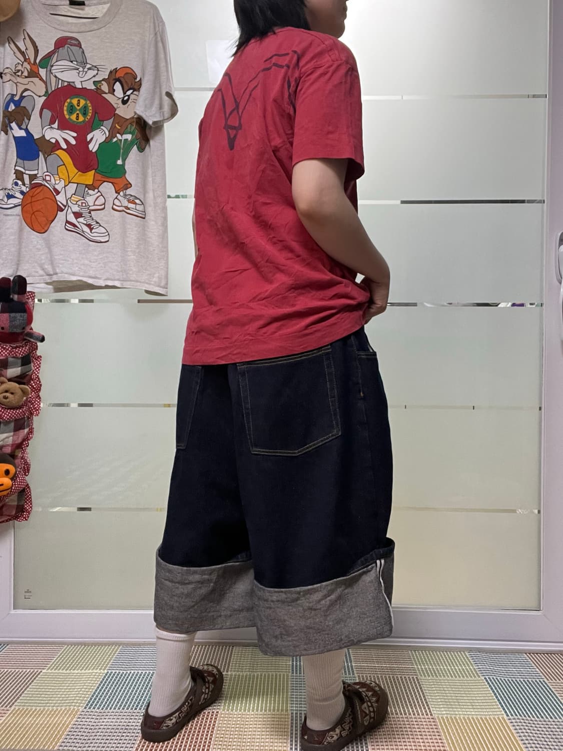 Levi’s japan 레드 반팔T 상품이미지6