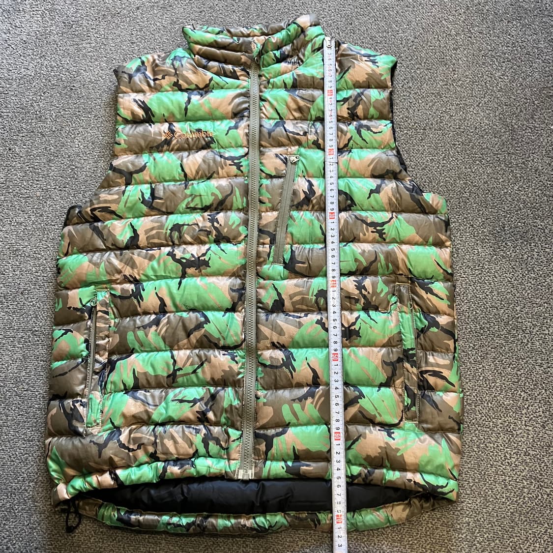 콜롬비아 컬럼비아 카모 패딩조끼 베스트 상품이미지6