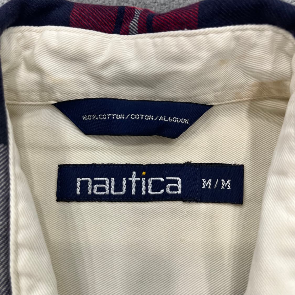 M 노티카 체크 엘라스틱 커프 셔츠 상품이미지4