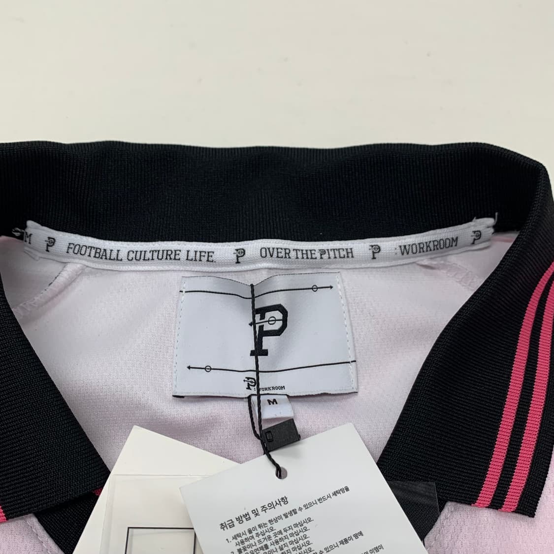 오버더피치 보성홍차 유니폼 반팔 져지 (M) 상품이미지5