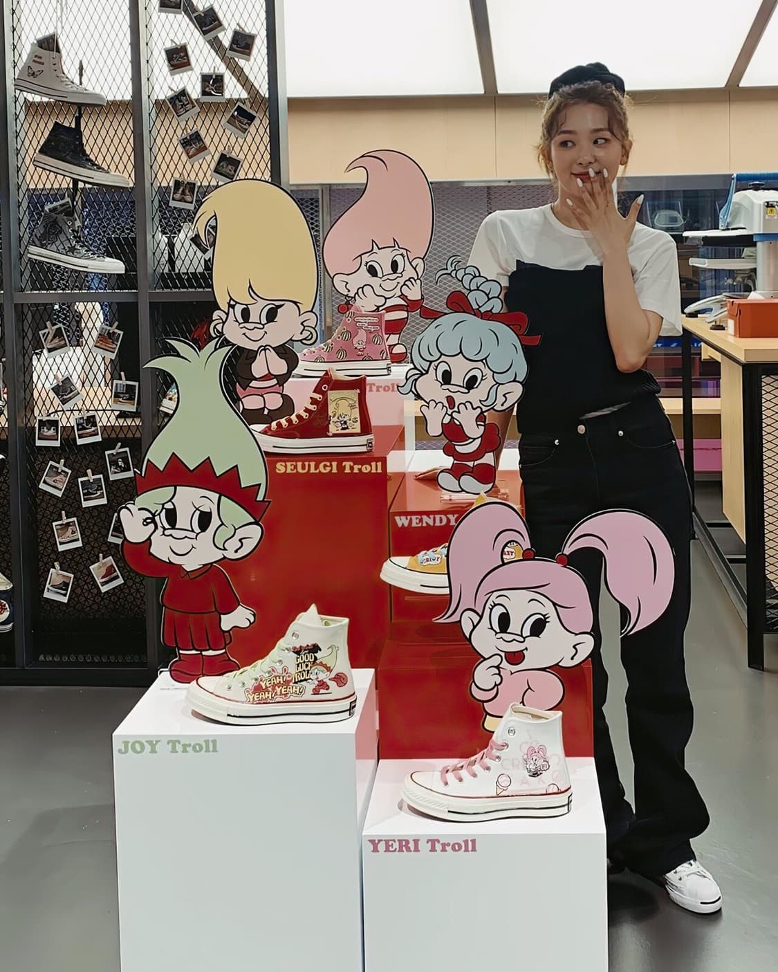2020년 5월19일 레드벨벳 슬기 컨버스 체험  라이브 상품이미지1