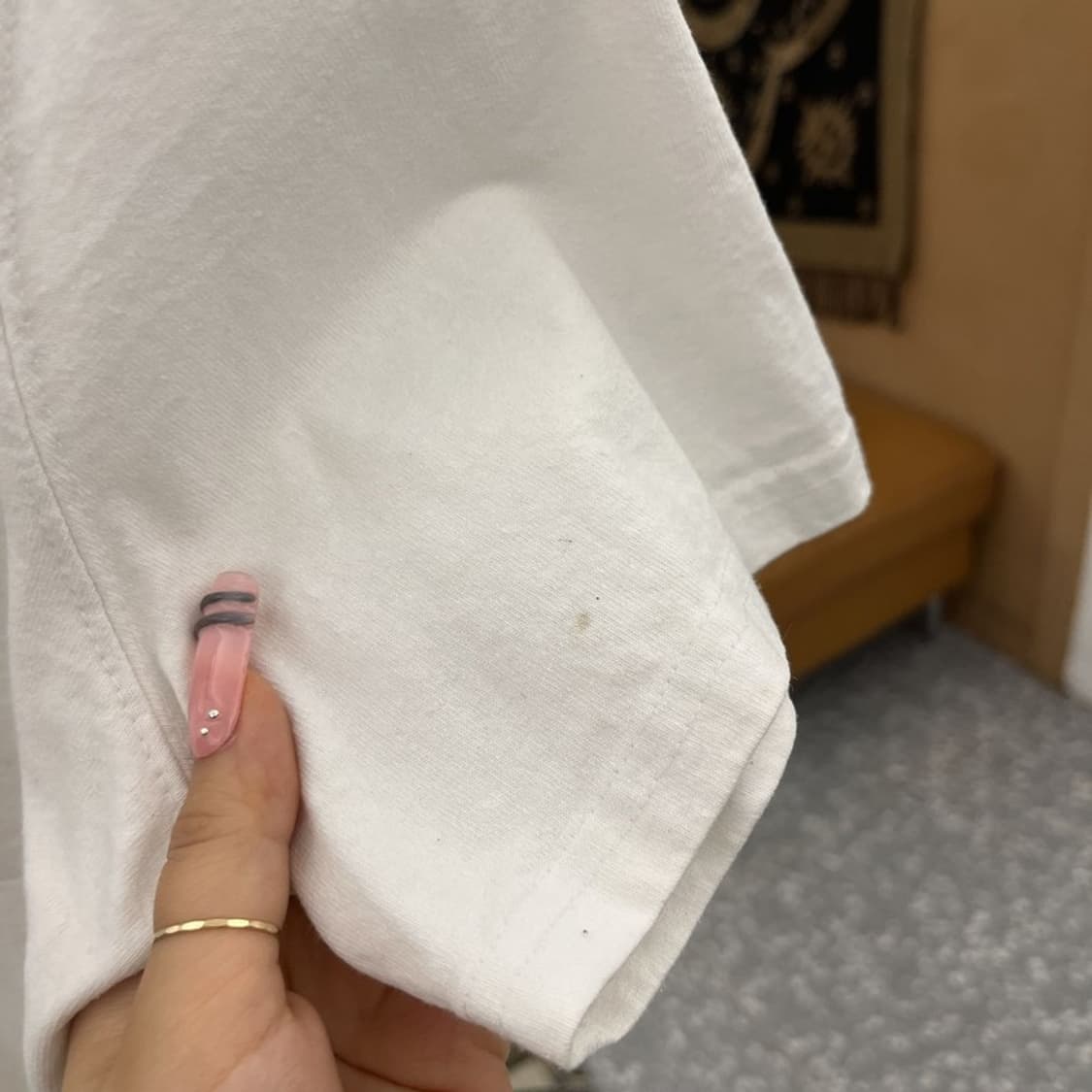 칼하트 빈티지 캐주얼 포켓 박스로고 워크 반팔티 L C12310 상품이미지7