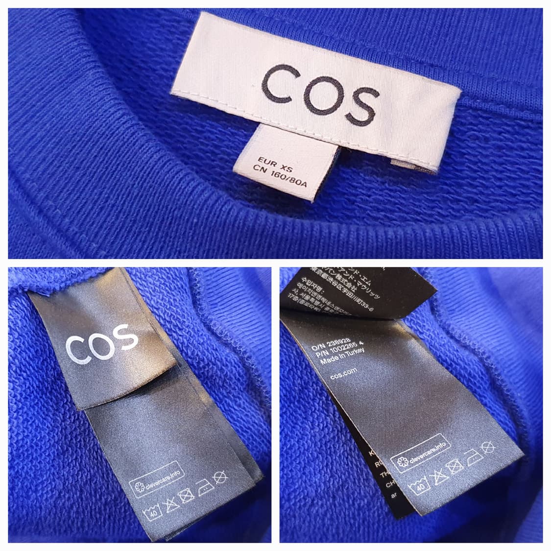 100.COS 오버핏 맨투맨  상품이미지6