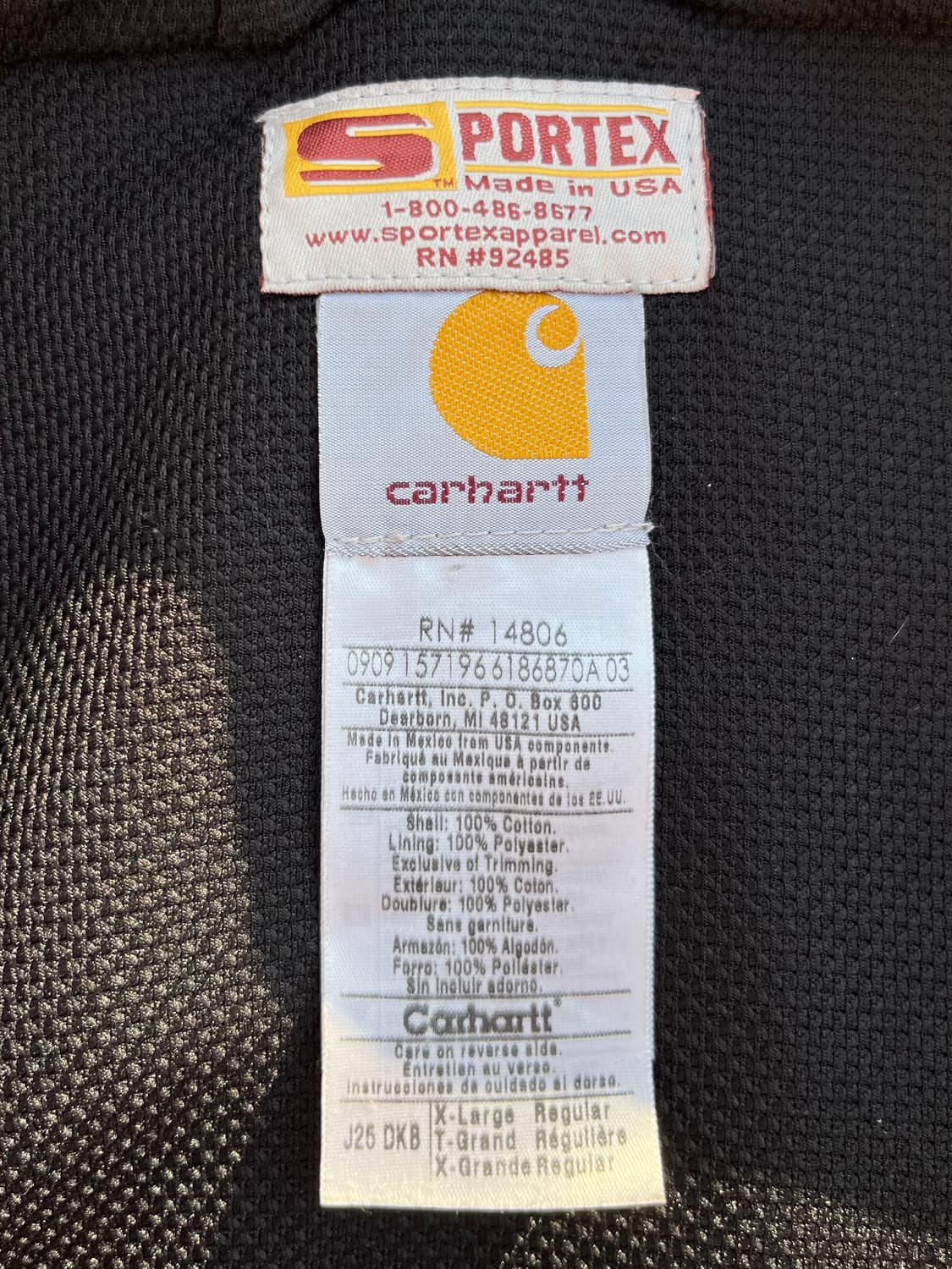 00s carhartt santafe J25 (2XL) 상품이미지6