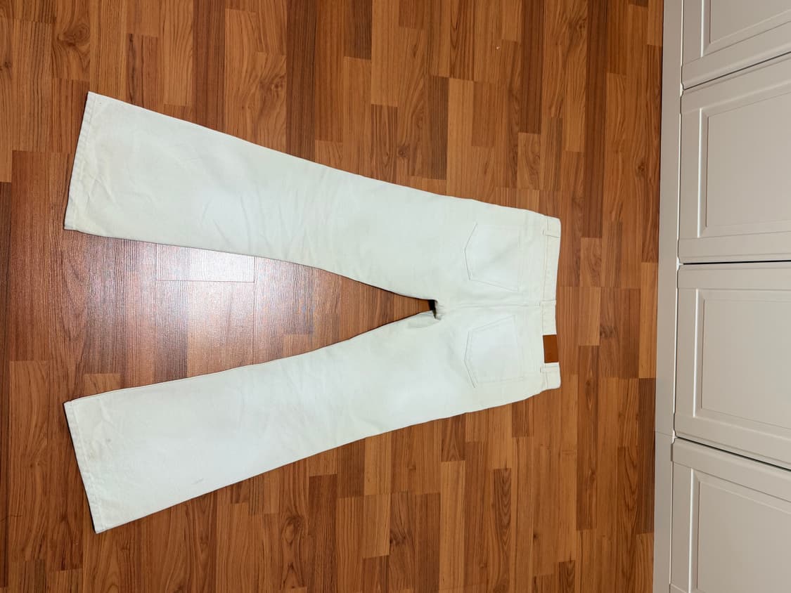 26ss (M)렉토 플레어데님 빈티지 에크루  상품이미지4