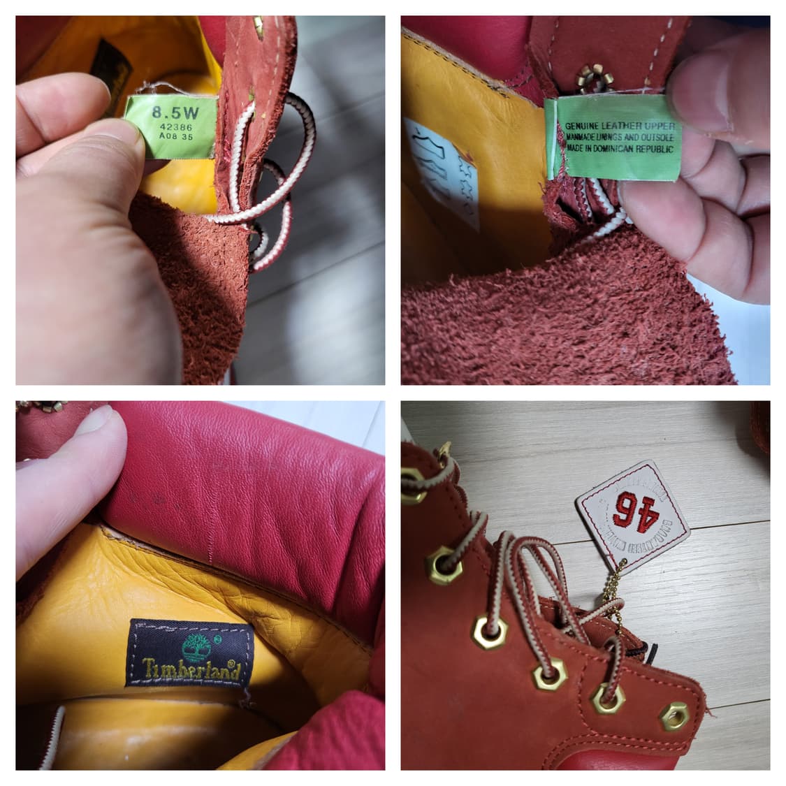 (8.5W) 2015 DYO 커스텀 팀버랜드 6인치 프리미엄 상품이미지9