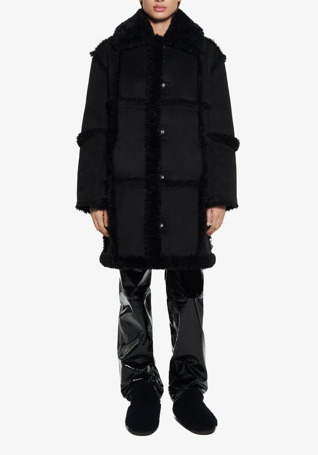 stand studio samira 스탠드스튜디오 무스탕 퍼자켓 상품이미지7