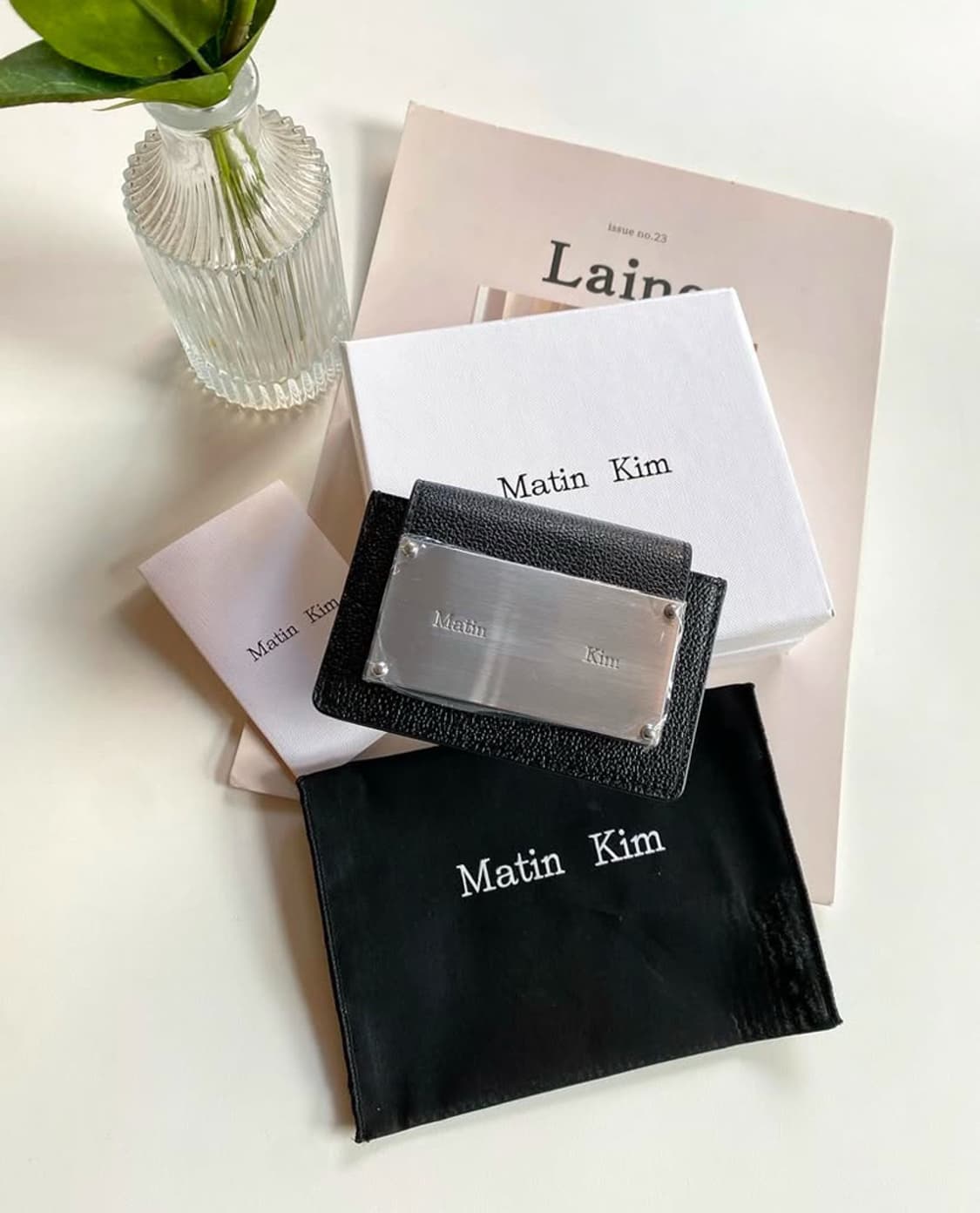 [OS] 마뗑킴 아코디언 지갑 블랙 상품이미지7