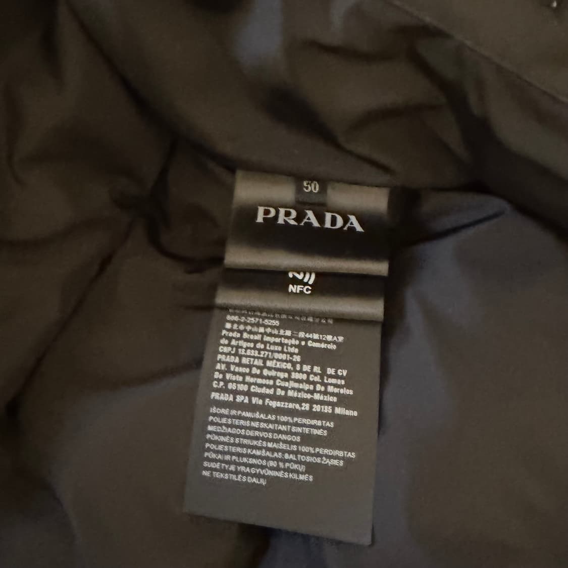 프라다 SGY091 패딩 50사이즈 상품이미지3