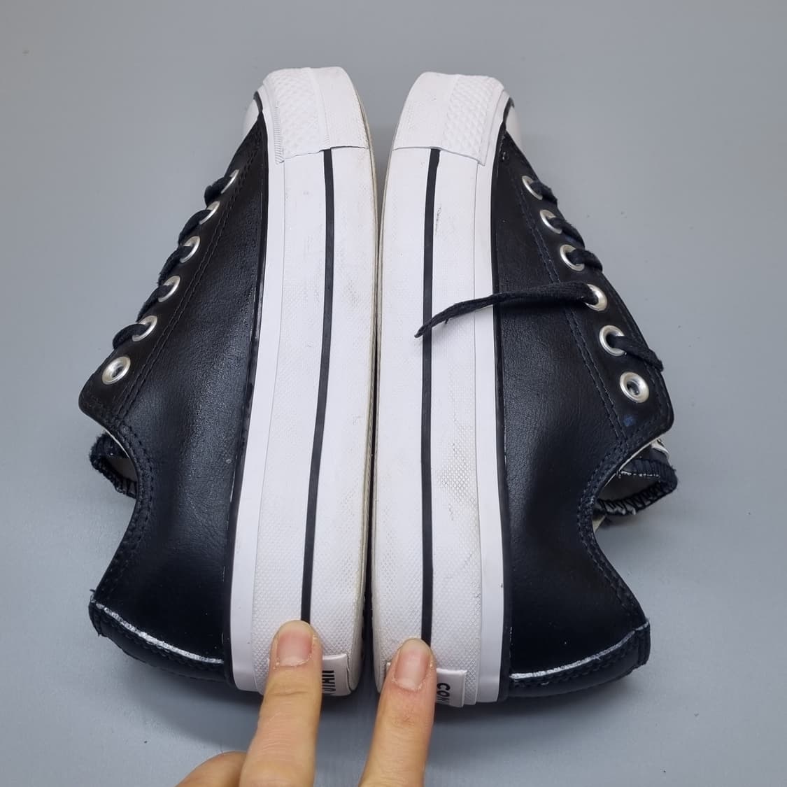 컨버스 올스타 리프트 레더 스니커즈 220 상품이미지5