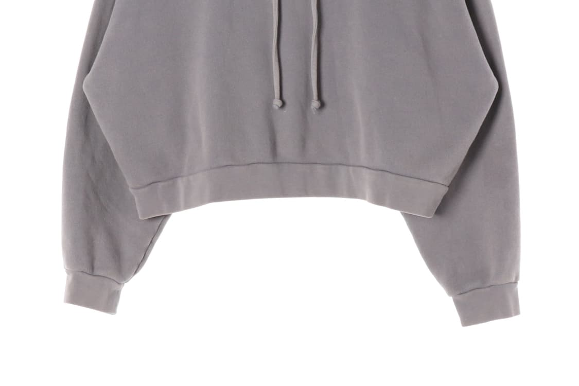 아크네 스튜디오 24FW 후드 스웨터 로고 패치 후드티 더스티퍼플
 상품이미지4