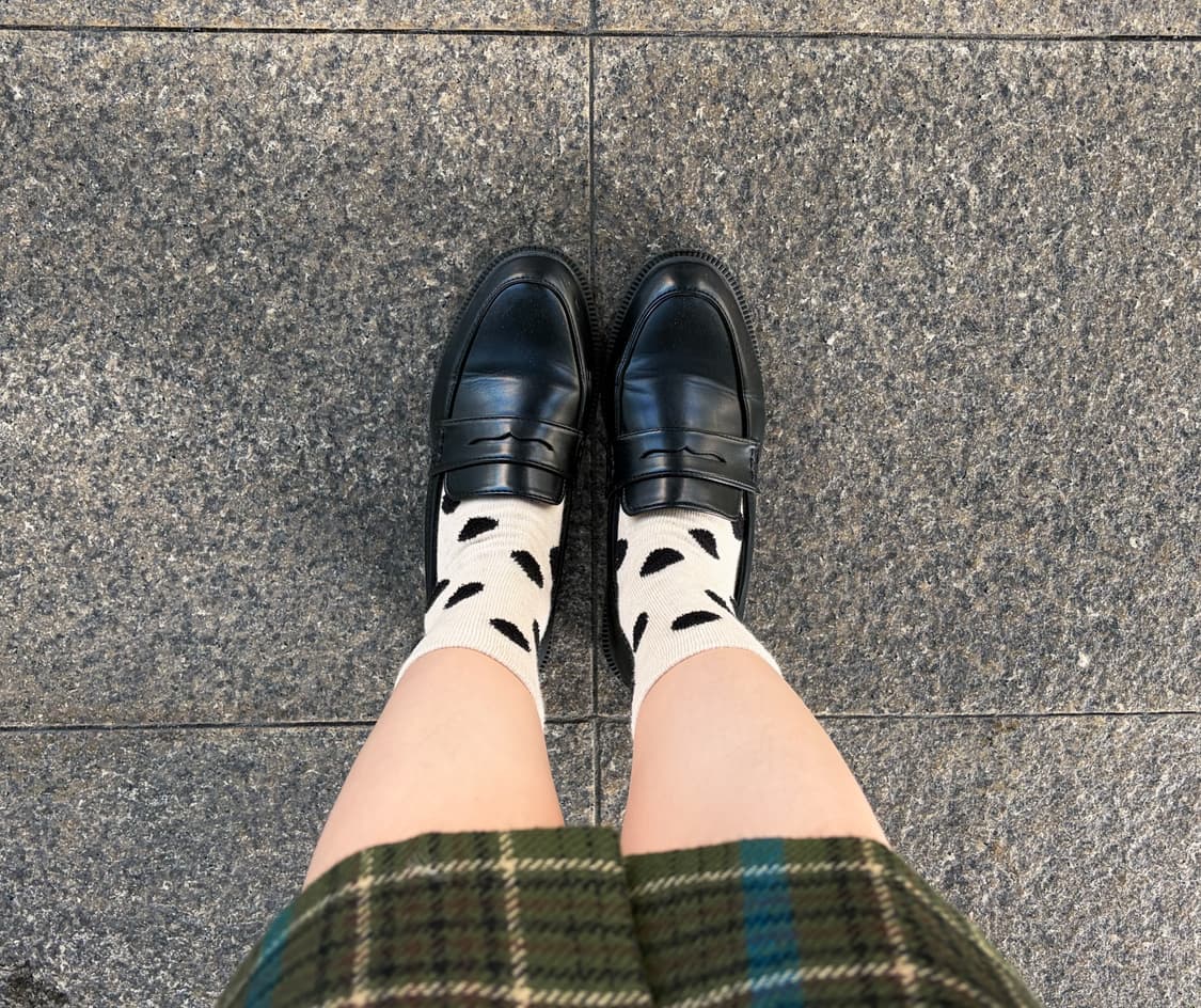 Lui’s chantant wool 100 mid skirt 상품이미지4