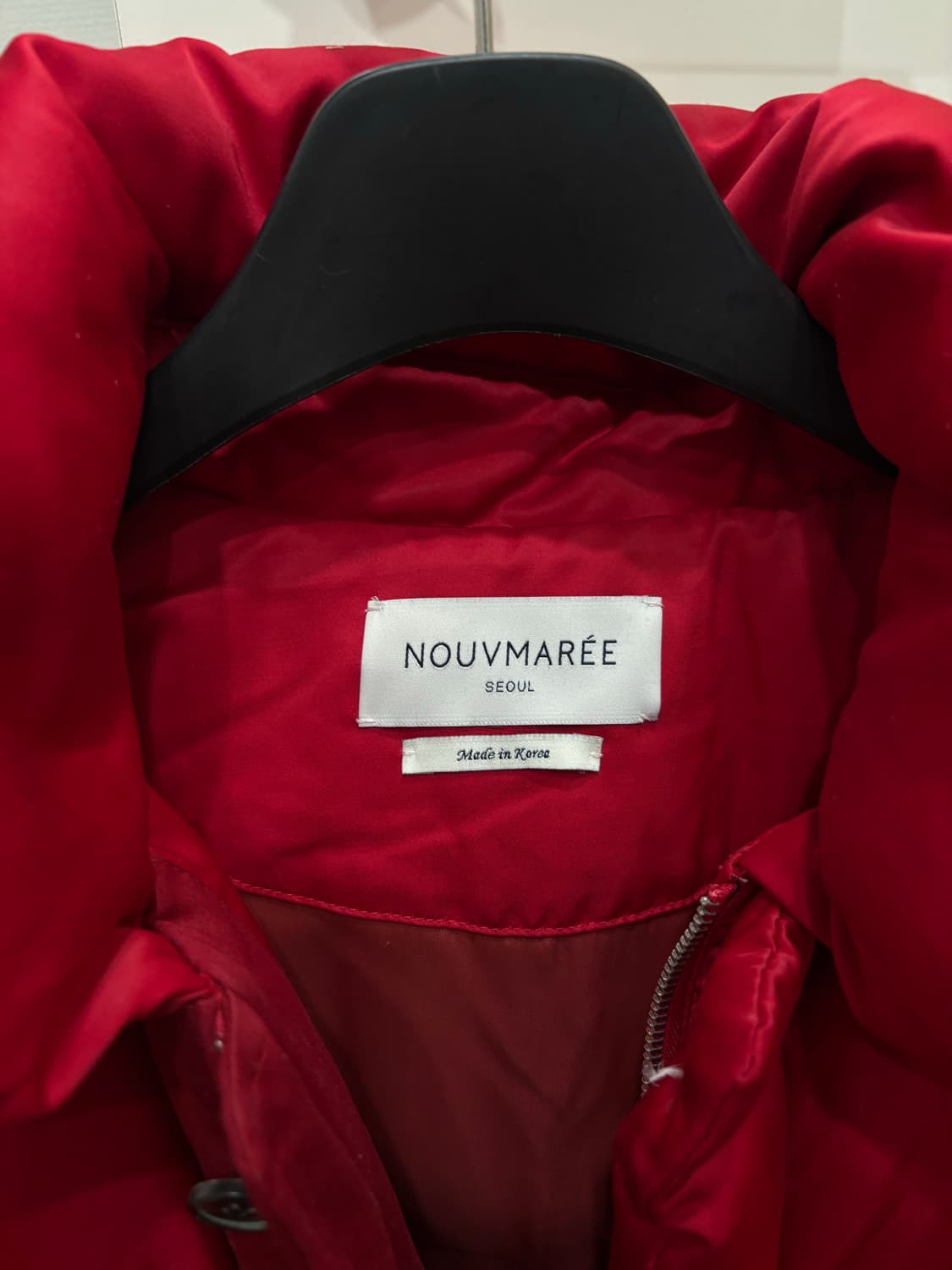 누마레 레드 패딩 상품이미지3