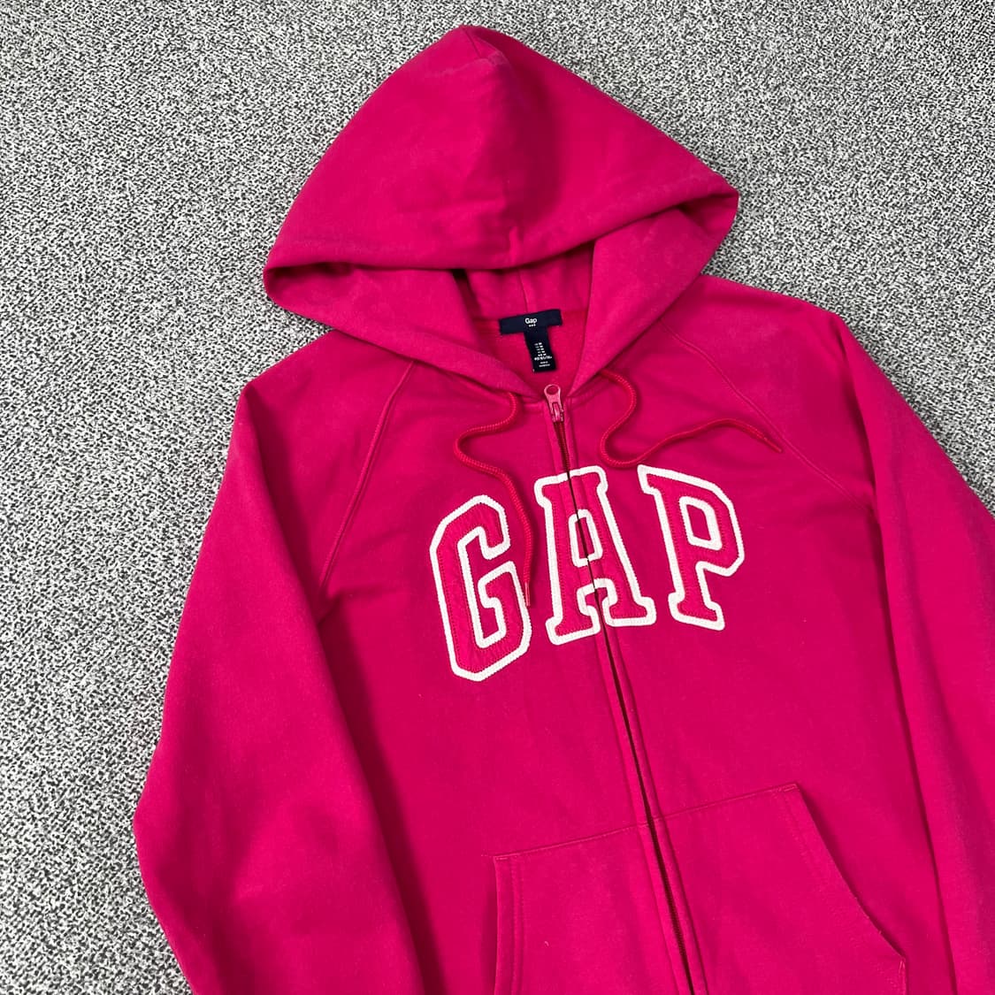 <갭 빅 로고 핑크 후드집업> No.1372 상품이미지4