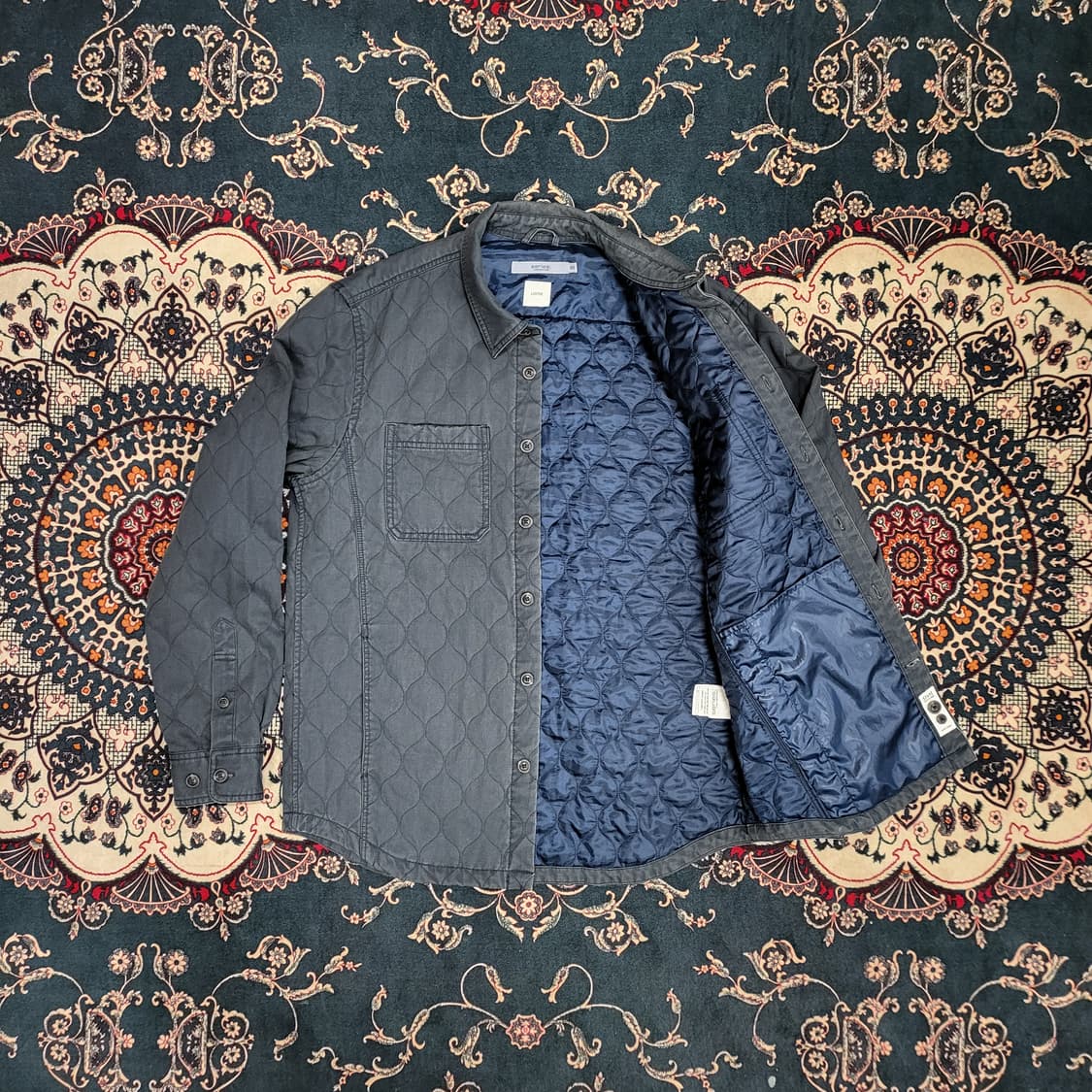 시리즈 신슐레이트 퀄티드 오버셔츠 (100) 상품이미지3