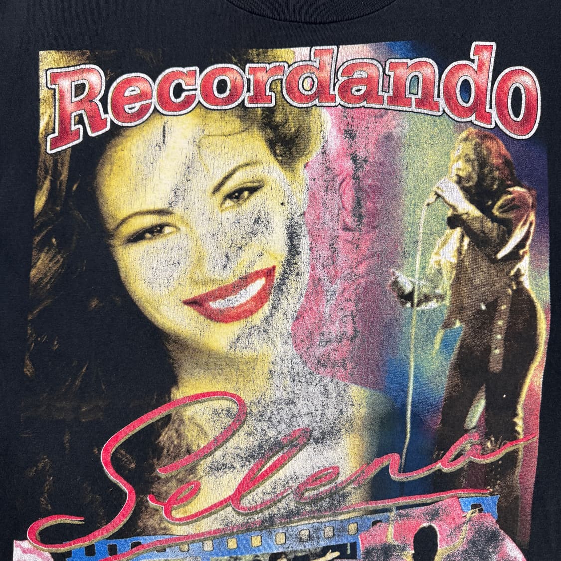 빈티지 90s Selena Memorial 셀레나 메모리얼 랩티셔츠 상품이미지4