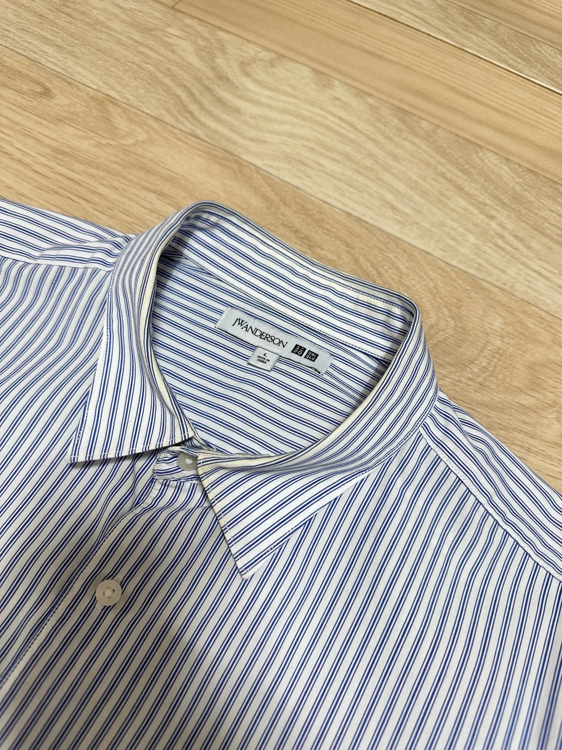 [US:L / ASIA: XL] 유니클로 JWA 스트라이프셔츠 상품이미지3