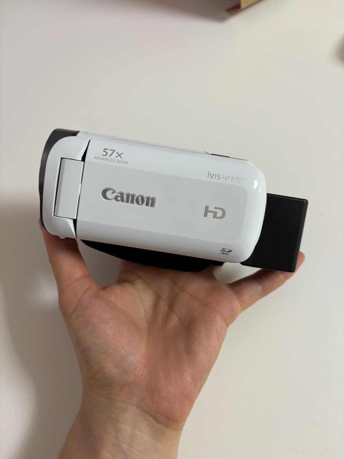 [새상품] 캐논 iVIS HF R700 화이트 상품이미지4