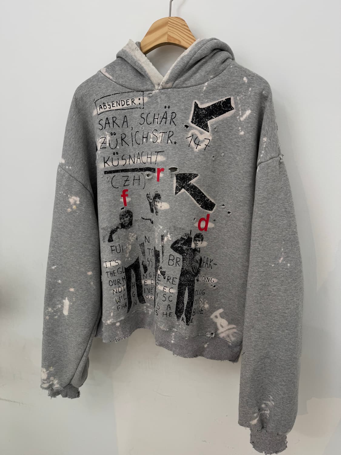 빈티지 후드(기모) 상품이미지3