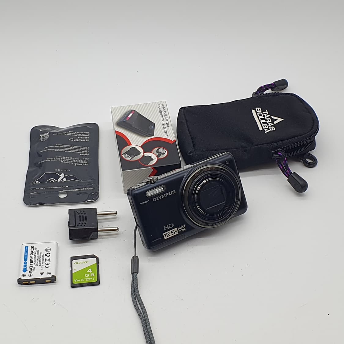 올림푸스 VR-320 + 케이스  오션 블루🌊 빈티지 디카 디지털카메라 상품이미지10