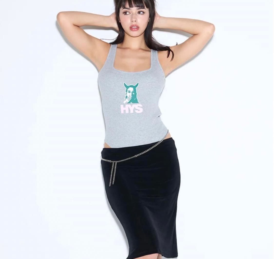 히스테릭 글래머 X TW 콜라보 바디수트 상품이미지4