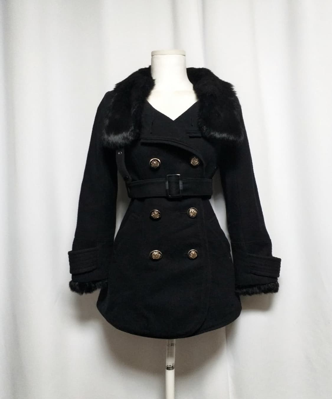 빈티지 코트 오네갸루 히메로맨틱 긱시크 공겜여주 헤이세이 y2k자켓 펑크 상품이미지4