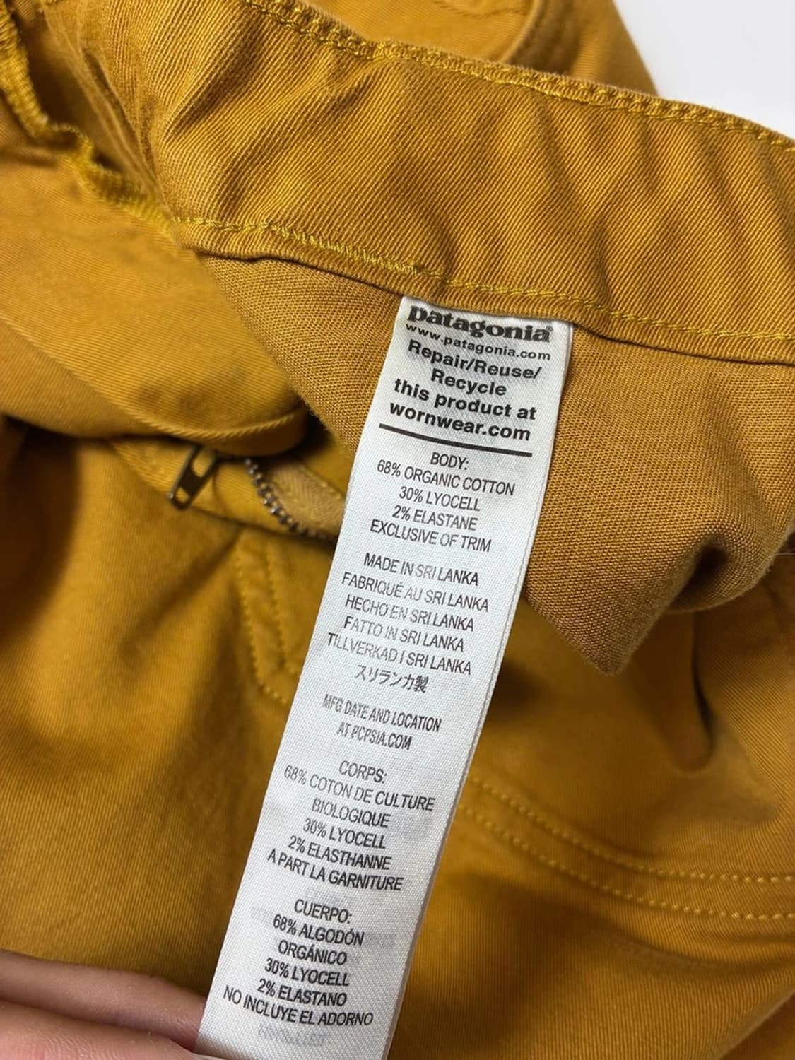 파타고니아 헤비코튼 스트레이트 팬츠 PN8155 상품이미지9