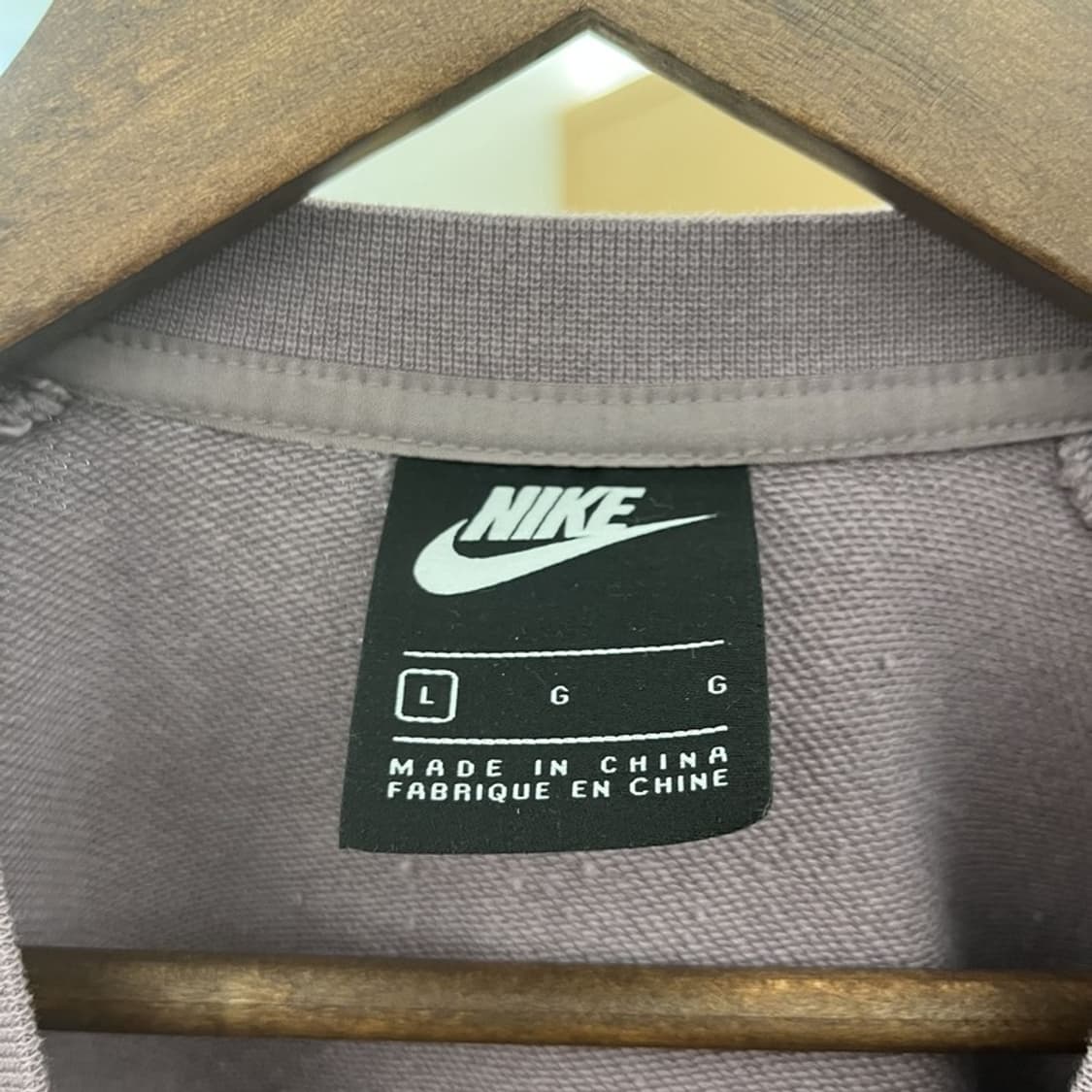 나이키 레트로 00's 우베코어 연보라 포도맛 맨투맨 L C10292 상품이미지5