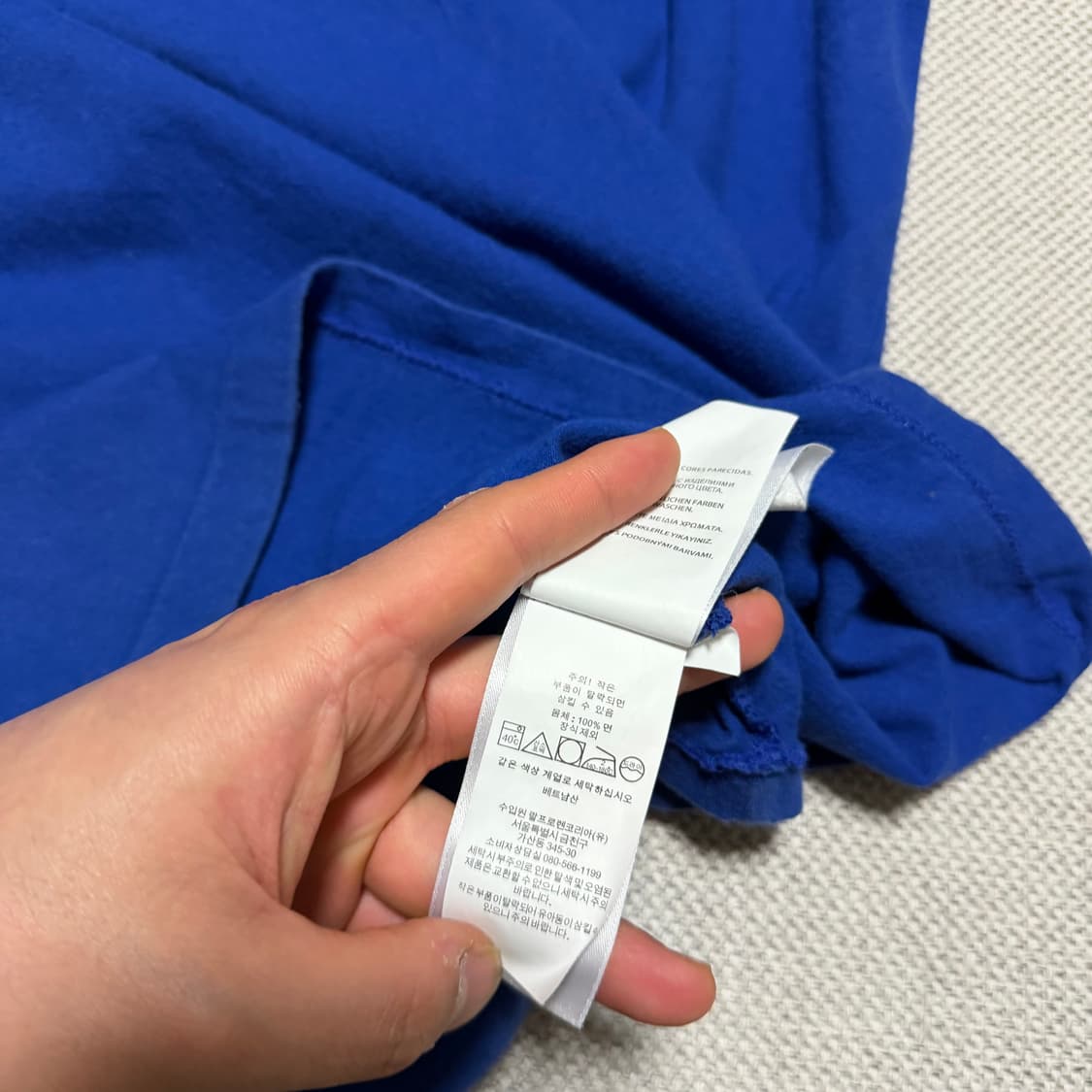 폴로 랄프로렌 로고 반팔티 상품이미지4