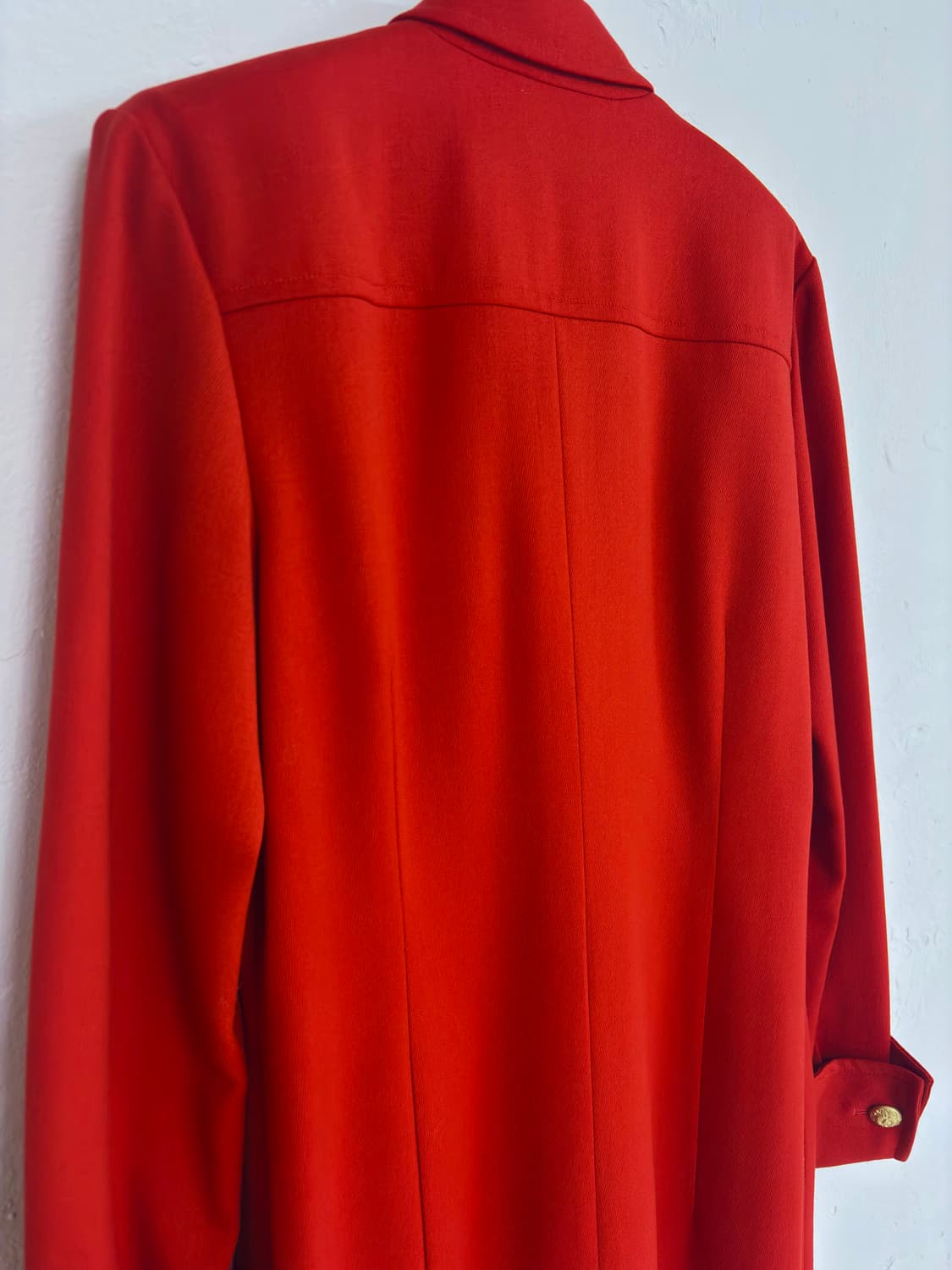 에스까다 독일제 레드 오피서 코트 상품이미지5