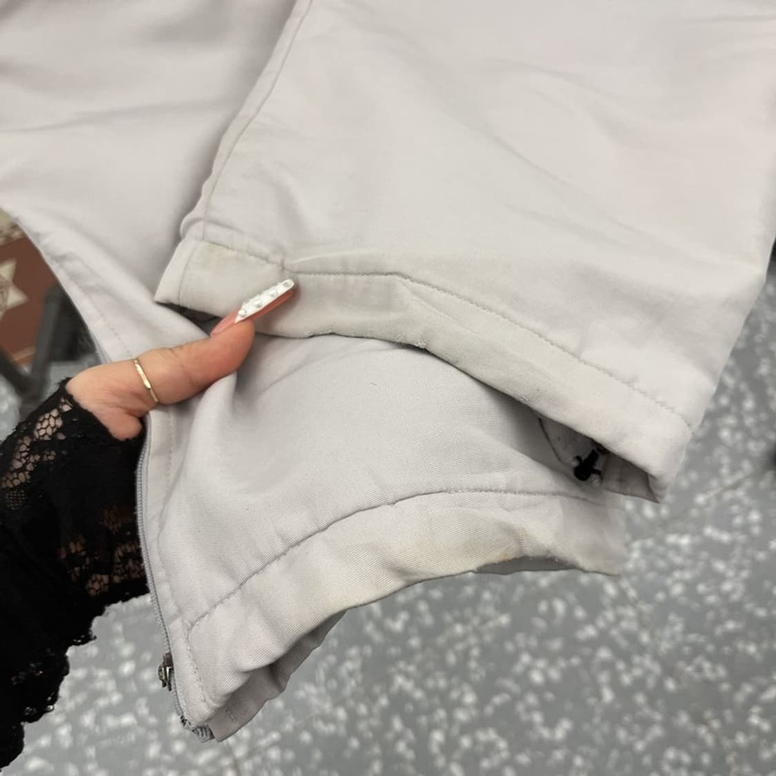 나이키 올드스쿨 빈티지 사이드라인 바람막이 트랙팬츠 XL C10320 상품이미지6