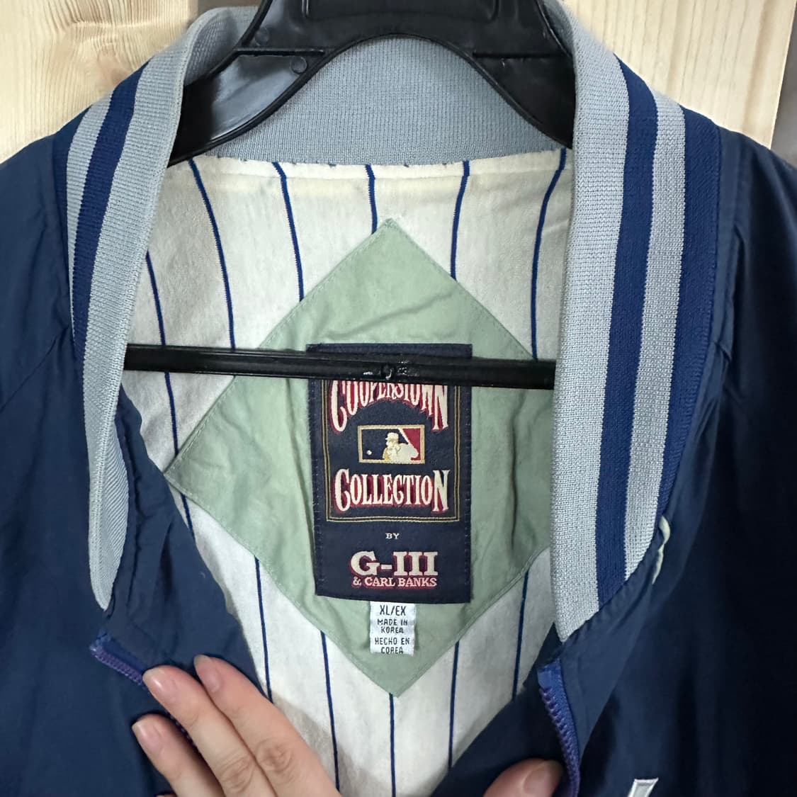 (2XL) MLB 쿠퍼스타운 뉴욕 양키스 스타디움 자켓 상품이미지6