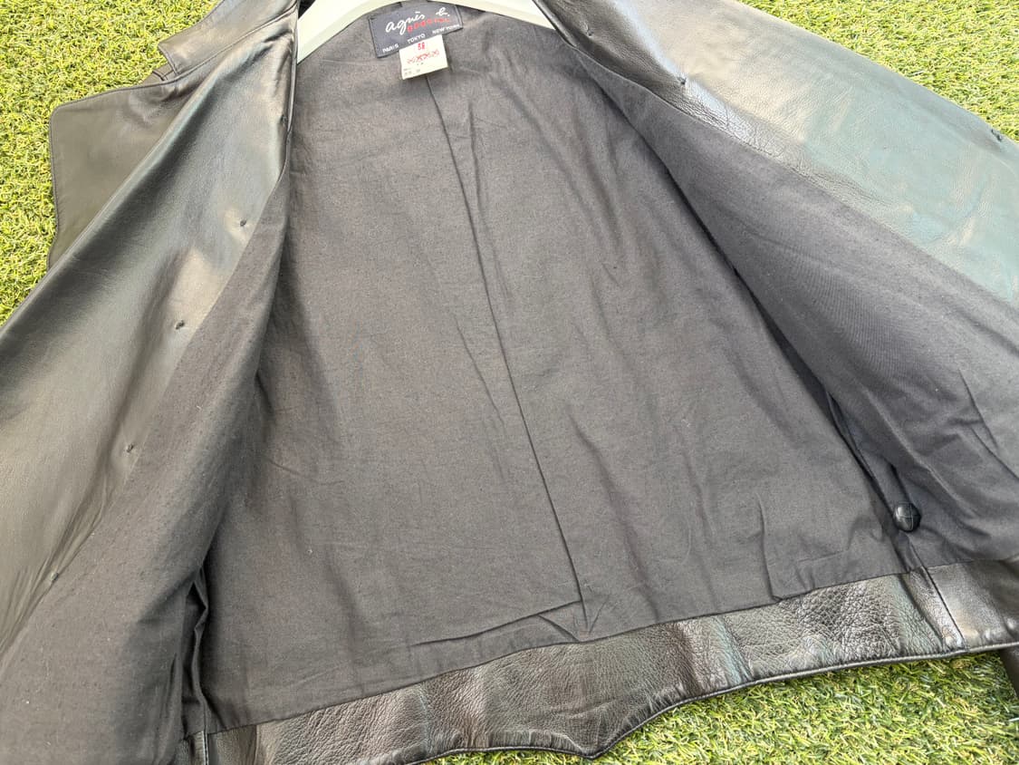 아네스베 레더 나폴레옹 자켓 상품이미지9