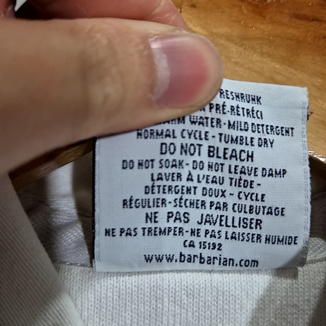 바바리안 단가라 럭비티 상품이미지6