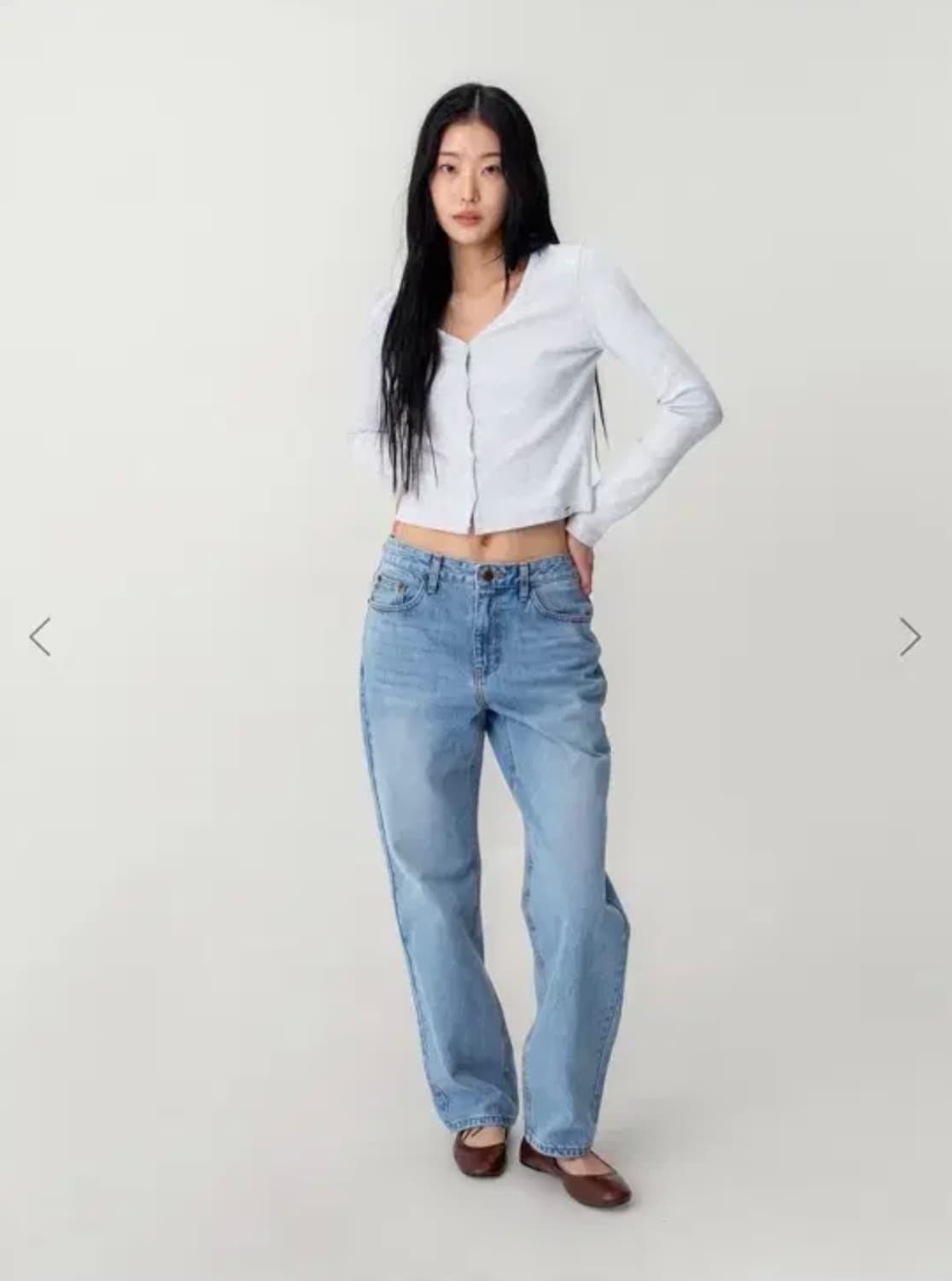 글로니 제인진 라이트블루 m 상품이미지1