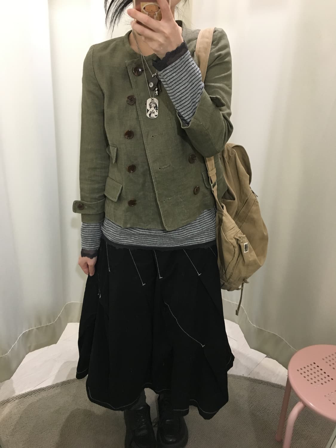stripe lace knit 상품이미지4