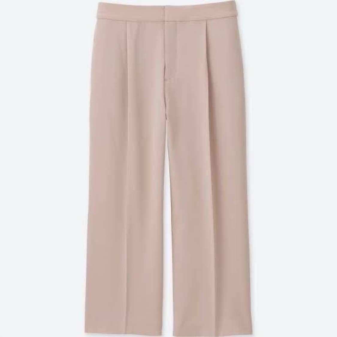 Drape Wide Ankle Pt Pink Beige 상품이미지1