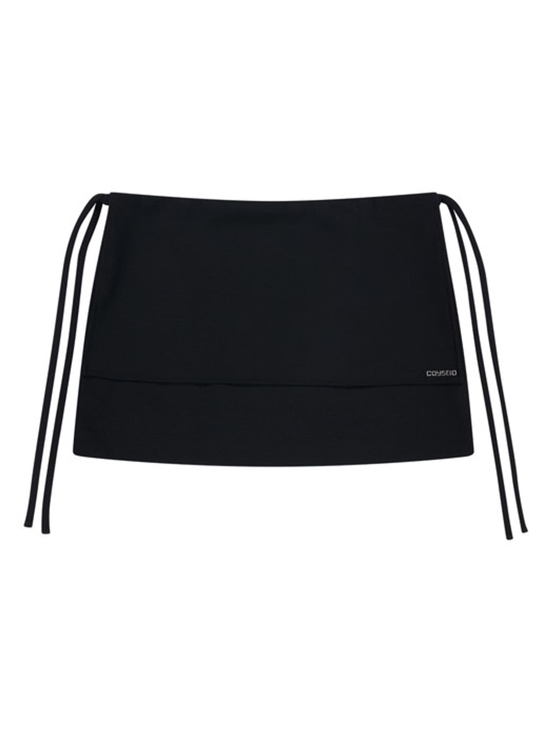 (구해요) 코이세이오 ribbon double skirt 블랙 2사이즈 상품이미지1