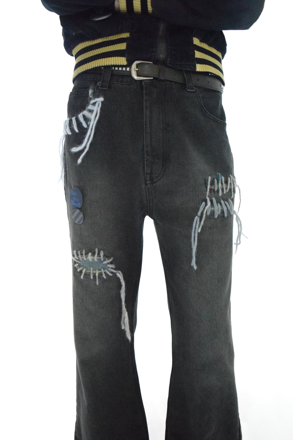 TΣist Hand Stitch Denim Flare Pants 상품이미지7