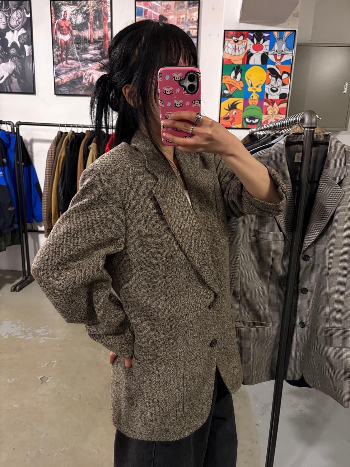 이태리 빈티지 블레이저 자켓 상품이미지2