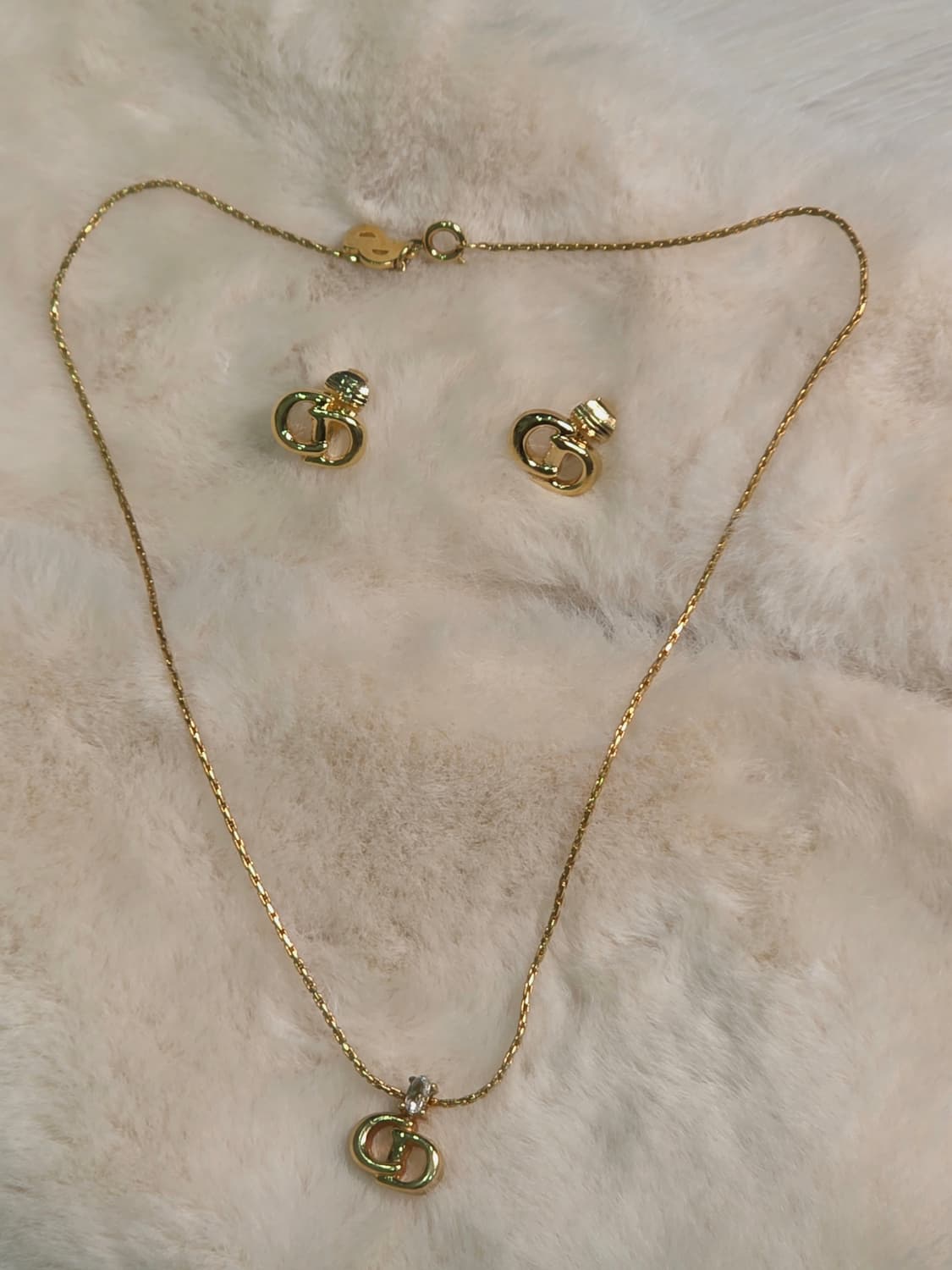 디올 cd로고 금장 클립형 귀걸이(귀찌) 상품이미지6